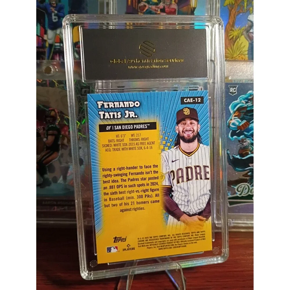 2025 Topps Chrome - All-Etch Fernando Tatís Jr. Slab GAS 10 Gem Mint